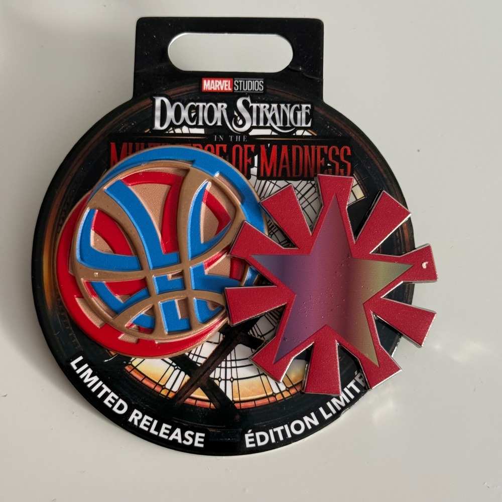Marvel Doctor Strange Multiverse of Madness Pin Set Limited Release Disney Parks